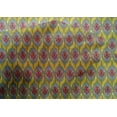 thumbnail image 4 of oneOone Cotton Silk Fabric Ogee Ikat Print Fabric BTY 42 Inch Wide, 4 of 4