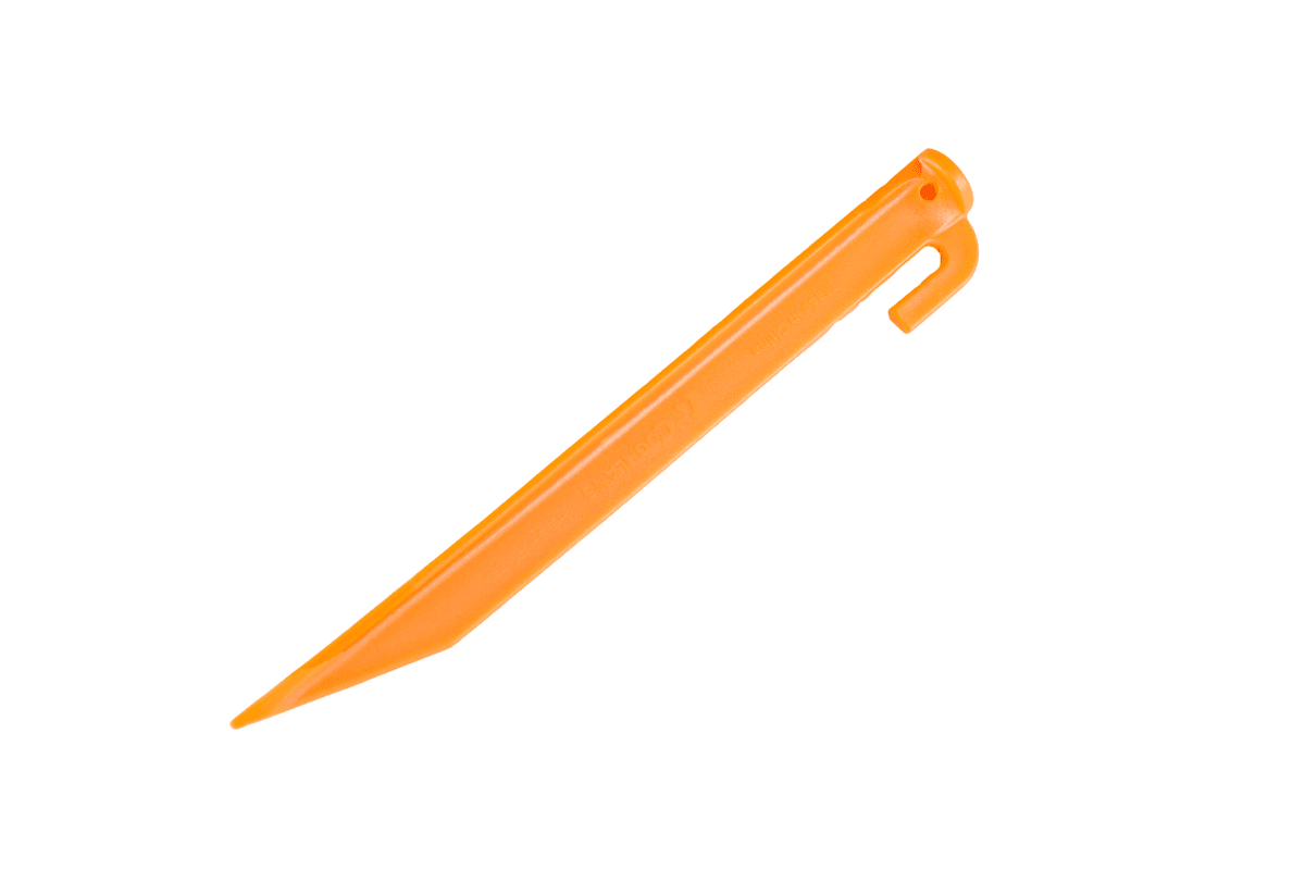 (4 pack) Coghlan's Tent Pegs - 9 in., Lightweight and 100% Recycled Plastic