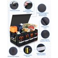 thumbnail image 4 of Organizador Oasser para maletero de coche, plegable, impermeable, 55 L, color negro, 4 of 8