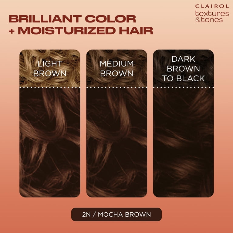 3 pack) Clairol Textures & Tones Hair Dye Ammonia-Free Permanent