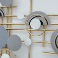 thumbnail image 5 of 3D metal wall decoration sculpture, modern wall decoration wall art wall sculptures for living room office bedroom, 5 of 5