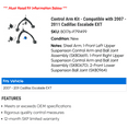 thumbnail image 2 of Control Arm Kit - Compatible with 2007 - 2011 Cadillac Escalade EXT 2008 2009 2010, 2 of 2