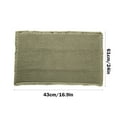 thumbnail image 3 of Yhmxh Bathroom Rugs Bath Rug Bath Mat Bathroom Rugs Super Absorbent Non Slip Bath Rugs Machine Washable Bath Mats with Tassels Soft Rubber Shower Mats for Bathroom Floor Tub Bathroom Rugs, 3 of 6