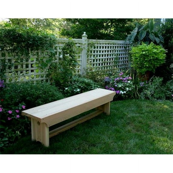 Creekvine Designs WRF1805HD5BCHCVD 5 ft. Cedar 1805 Traditional Heavy Duty Bench