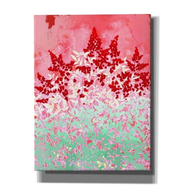 Epic Graffiti 'Nandina Domestica' by Zigen Tabanbe, Canvas Wall Art, 12"x16"