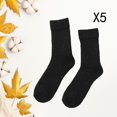 thumbnail image 3 of Calcetines Informales para Hombre, Calcetines Térmicos Cálidos de Invierno, Cómodos Calcetines Suaves para Clima Frío para , Caminar, Senderismo Sunnimix calcetines para hombre, 3 of 8