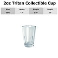thumbnail image 3 of Star Wars Ewok Park Ranger Endor  Tritan Shot Glass Clear 2 oz., 3 of 3