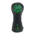 thumbnail image 1 of Funda para cabeza de palo de golf Funda para cabeza de palo de golf Suministros de entrenamiento de golf Funda protectora impermeable y de moda para Conductor negro, 1 of 8