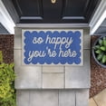 thumbnail image 5 of So Happy You're Here Outdoor Door Mat, design by Lil' Rue, 18"x30", 5 of 9