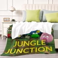 thumbnail image 4 of Junction Jungle anti-pilling, suave, ligera, esponjosa y acogedora de lujo para hogar y cocina – Perfecta para niños y adultos,50X70cm, 4 of 6