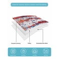 thumbnail image 4 of Quilt King Size Bedding Set, American Flag Independence Day Reversible Summer Quilt 3 Pieces, 4th of July USA Flag Lightweight Bedspreads Coverlets with 2 Pillow Shams for All Seasons, 4 of 5