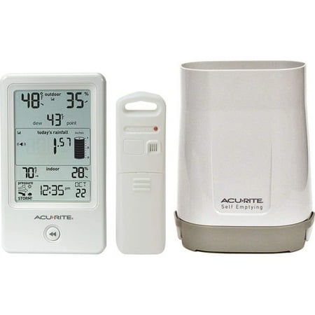 Electronic Rain Gauge - Chaney Instruments 01089M Rain Gauge Wireless Weather Station