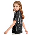 thumbnail image 4 of Abcomgle Polo Shirts for Boys Toddler Short Sleeve Pique Polo Shirts Button Down Striped School Uniform Shirts Moisture Wicking Collared Dress Shirts for Boys, 4 of 8