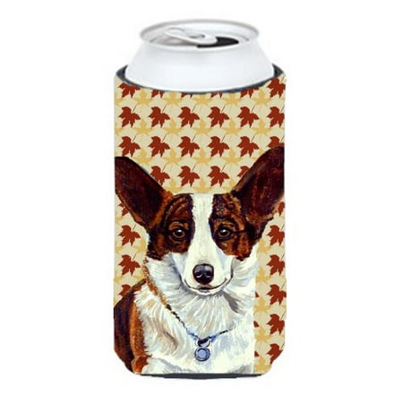 

Corgi Fall Leaves Portrait Tall Boy Hugger - 22 To 24 oz.