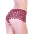 thumbnail image 4 of Angelina Lace Cheeky Boxer Panties (6-Pack), 4 of 6