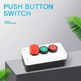 thumbnail image 2 of NC Emergency Stop NO Red Green Momentary Push Button Switch Station 600V 10A, 2 of 8