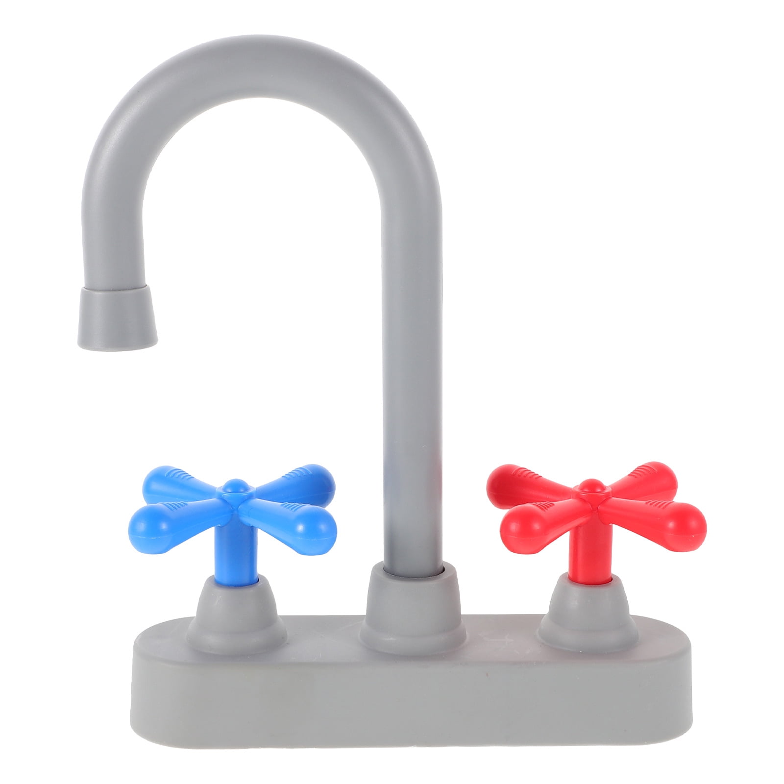 Miangastore 2pcs Play Kitchen Faucet Replacement: Simulation Faucet Toy - Pretend Kitchen Sink Tap for Kids/Toddler - Pretend Play Accessories