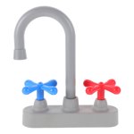 Miangastore 2pcs Play Kitchen Faucet Replacement: Simulation Faucet Toy - Pretend Kitchen Sink Tap for Kids/Toddler - Pretend Play Accessories