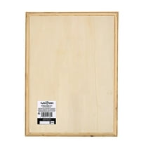 Hello Hobby Wood Rectangle Plaque, 9" x 12"