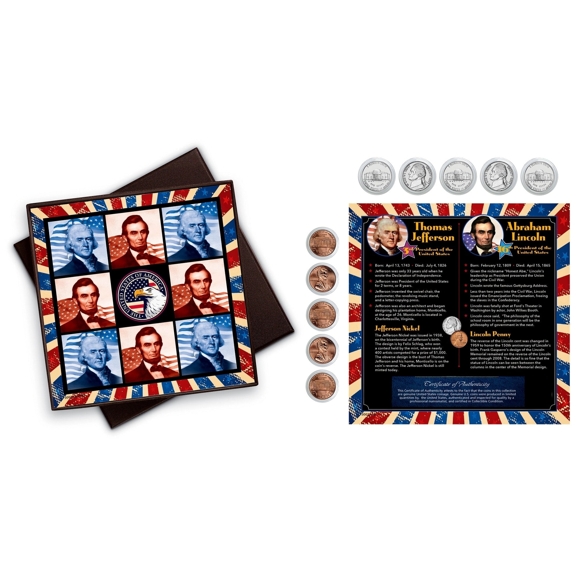 American Coin Treasures Travel Tic Tac Toe Coin Set Walmart Com Walmart Com