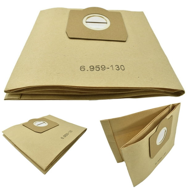 Bsvklp 15 Uds aspiradora filtro para Karcher 6.959-130 0 para Karcher WD3