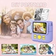 thumbnail image 2 of Cámara de Impresión Térmica Portátil, Minicámara de Moda, Regalo para Niños Sin Tarjeta de Memoria de 32 G para Enfoque Automático Instantáneo, B, 2 of 10