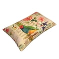thumbnail image 3 of Bixox Vintage Bird Printed Pillow Protector,Super Soft Ideal for Home,Guests,Rentals - 16"x24", 3 of 8