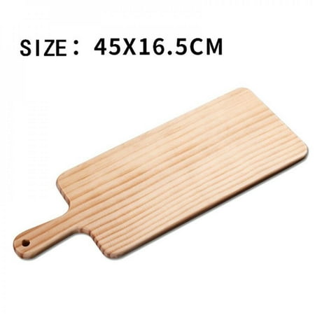 

Oaktree Wood Chopping Blocks Reusable Rectangle Cutting Board Bread Cheese Sushi And Pizza Tray Wooden Fruit Cutting Board