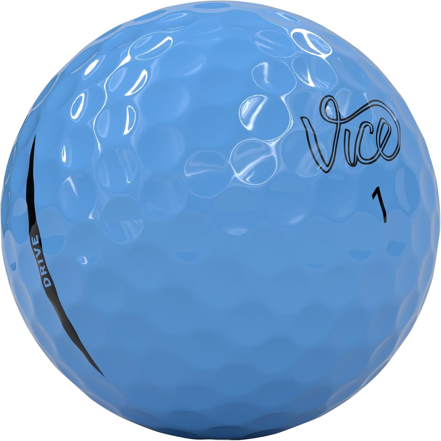 (2 pack) Vice Drive Golf Balls, Light Blue 12pk