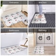 thumbnail image 6 of Non Slip Door Mat, Bike Pattern heart Fast Drying Bath Tub Mats, Absorbent Bathroom Rugs Entrance Welcome Mat, Bath MatS for Tub, Floor, Home, Kitchen, Hotel,16x24in, 6 of 6