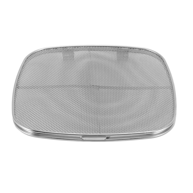Protector contra salpicaduras de freidora para Foodi AG301 AG300C AG301C AG302 AG400 304 pantalla de salpicaduras desmontable de acero inoxidable