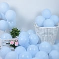 thumbnail image 3 of 100 Pack 10 Inch Thicken Light Blue Balloons,Large Macaron Blue Latex Helium Balloons For Birthday Wedding Reception Bridal Shower Party Decorations Supplies, 3 of 5