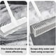 thumbnail image 3 of Cepillo para fregar pisos con cepillo rígido de mango largo, raspador y cepillo 2 en 1, cepillo para bañera y azulejos para limpiar el baño, el patio, la cocina, las paredes y la terraza JAMW Sencillez, 3 of 5