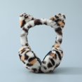 thumbnail image 3 of Orejeras con estampado de leopardo, cálidas orejeras de felpa de estilo europeo y americano para invierno, orejeras de felpa con protección para los oídos, lindas orejeras plegables, 3 of 6