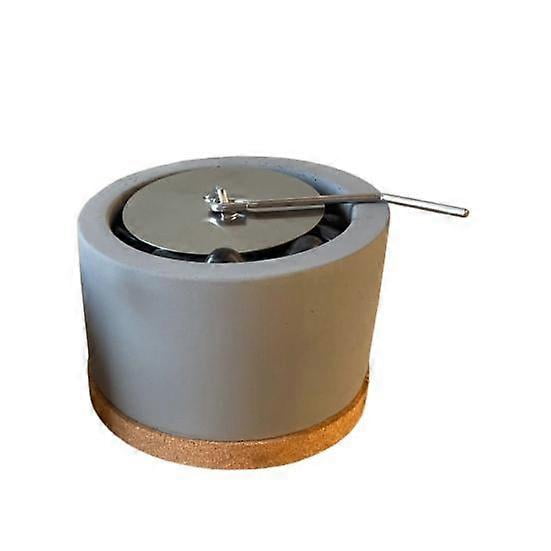 Tabletop Firepit Stove Portable Concrete Firepit Table Outdoor Fireplace For Indoor Outdoor Stylish