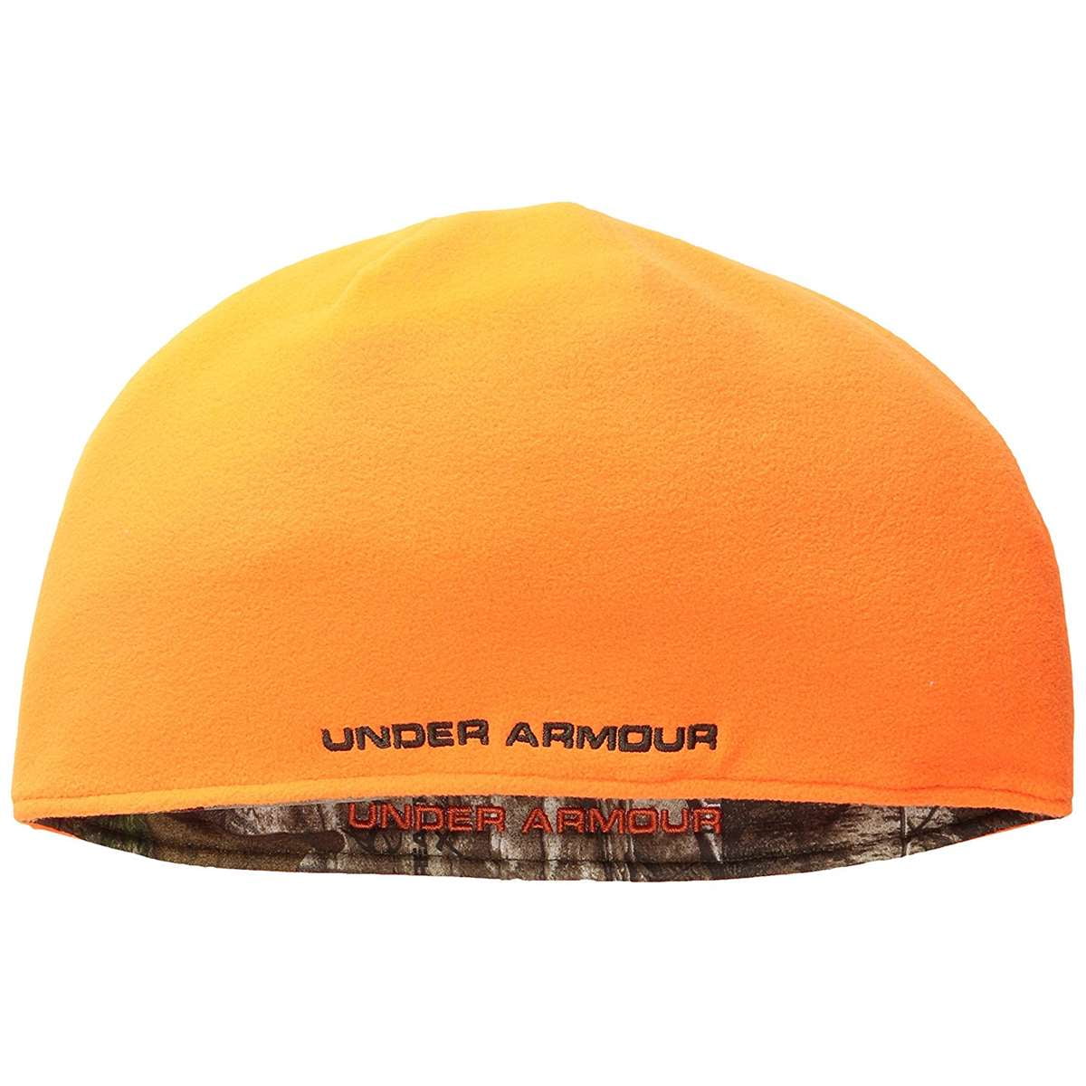 under armour blaze orange beanie