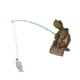 thumbnail image 4 of Figuras de Tortugas Pescando, Divertida Decoración de Jardín, Artículo de Colección, Estatua de Tortuga para Jardín, Mesa, Estante, Césped, 4 of 9