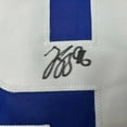 thumbnail image 2 of Framed Autographed/Signed Andrei Kuzmenko 35x39 Vancouver Blue Hockey Jersey PSA/DNA COA, 2 of 2