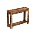 thumbnail image 2 of Safdie & Co. Console Table 40L Brown Reclaimed Wood 2 Drawers 1 Shelf, 2 of 4