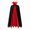 C, variant on sruoe Halloween Vampire Double Sided Cape, Stand Collar Cosplay Cloak Prop, Halloween Cosplay Decor, Halloween Decor for Fancy Dress Carnival Photo Shooting