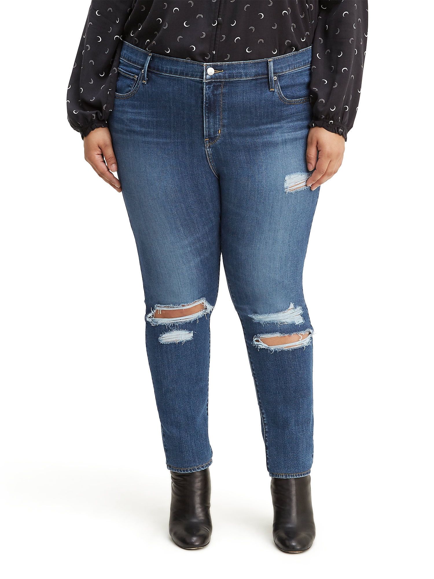 Levi's Women's Plus Size 721 High-Rise Skinny Jean - Walmart.com
