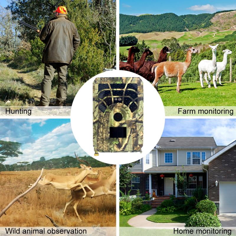Hunting Trail Camera Wildlife Camera With Night Vision Motion Activated Outdoor Trail Camera