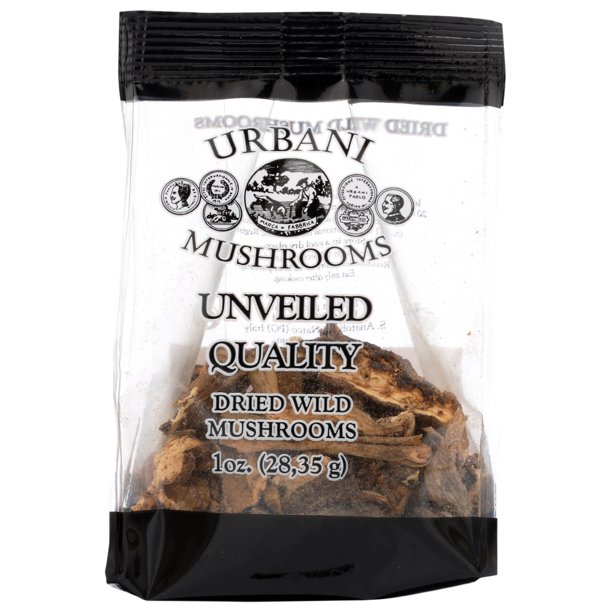 Urbani Dried Porcini Mushrooms, 1 Oz