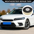 thumbnail image 2 of Cinta de reparación de lona Unique Bargains Weatherstrip Cinta de reparación de lona para automóvil Espuma EVA 2.36"x0.39"x6.56ft Amarillo, 2 of 6