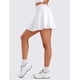 thumbnail image 5 of Falda CRZ YOGA Flow para Tenis y Golf con Shorts y Bolsillos Blanca, 5 of 5