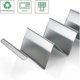 thumbnail image 3 of 2 pcs Stainless Steel Taco Holders for 2-3 Hard Shells, taco holder, 3 of 5
