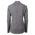 thumbnail image 3 of Women's Cutter & Buck  Heather Black Air Force Falcons Adapt Eco Knit Heather Recycled Full-Zip Jacket, 3 of 3