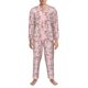 thumbnail image 3 of Fotbe Orchids Flowers Pijama de Hombre con Estampado de Manga Larga, Conjunto de 2 Piezas, Ropa de Dormir Suave y Cómoda con Bolsillos-Medium, 3 of 7