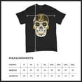 thumbnail image 7 of Pittsburgh Sugar Skull T-shirt Steel City Football Fan Tailgating Men's Tee, 7 of 7