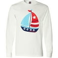 thumbnail image 3 of Inktastic Sailing Boat, Sailor, Sailing, Sails, Boat, Ship Long Sleeve T-Shirt, 3 of 5
